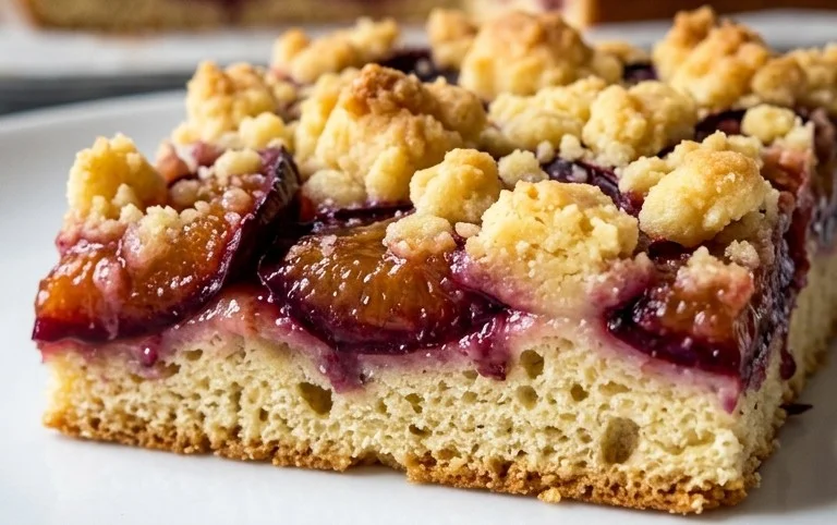 Zwetschgendatschi mit Streusel – nach Omas Rezept